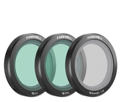 Akcesorium do dronów Freewell Everyday (Glow Mist 1/4, UV, CP) 3-pak do DJI Neo